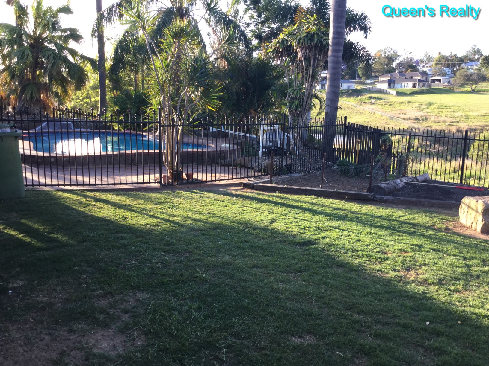 [14] Marburg 10 Acres - Backyard, Fence and Swimming Pool